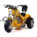 Mini Motos 12V Red Hawk Motorcycle, Yellow   551972260